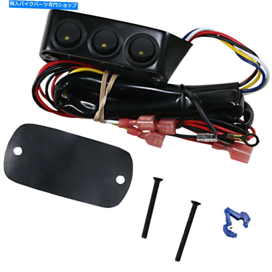 クロームパーツ クロームブラックブレーキ側スイッチブロックアセンブリを表示52-705mA. Show Chrome Black Brake Side Switch Block Assembly | 52-705MA【並行輸入品】