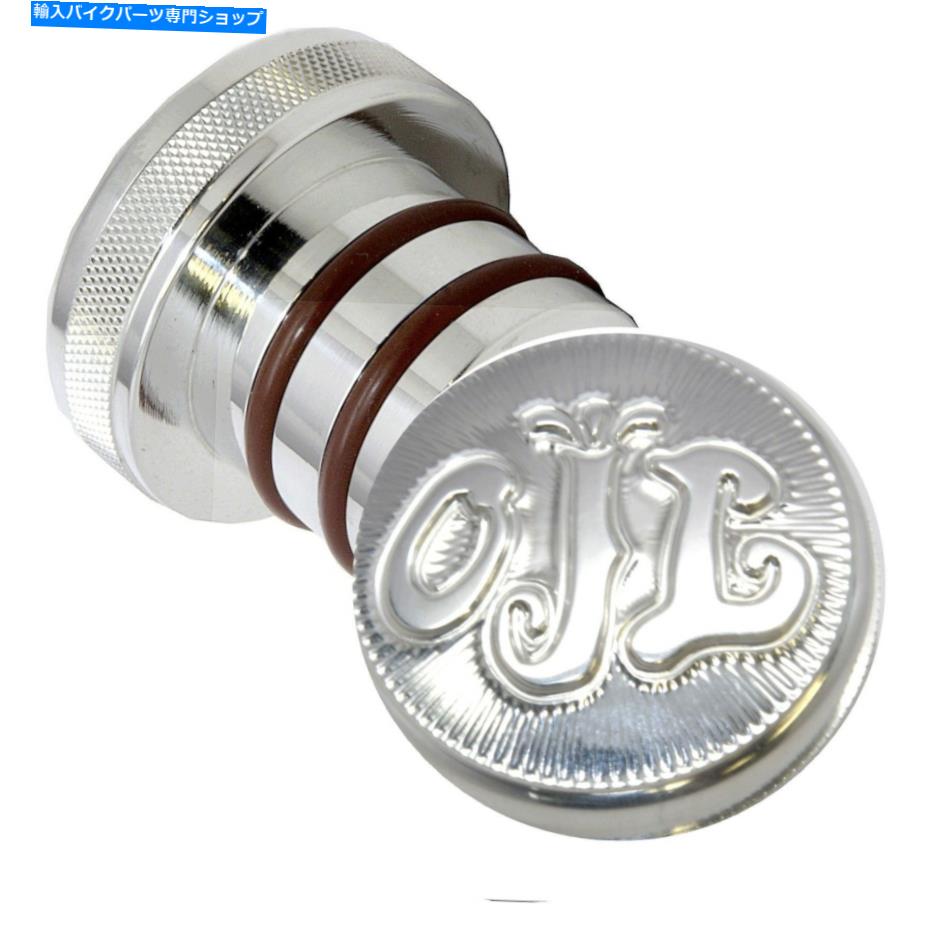 クロームパーツ ハーレーオイルキャップクロム2000-08 1 3/8インチ充填チューブ付きFXST FLST HARLEY OIL CAP CHROME 2000-08 FXST FLST WITH 1 3/8\