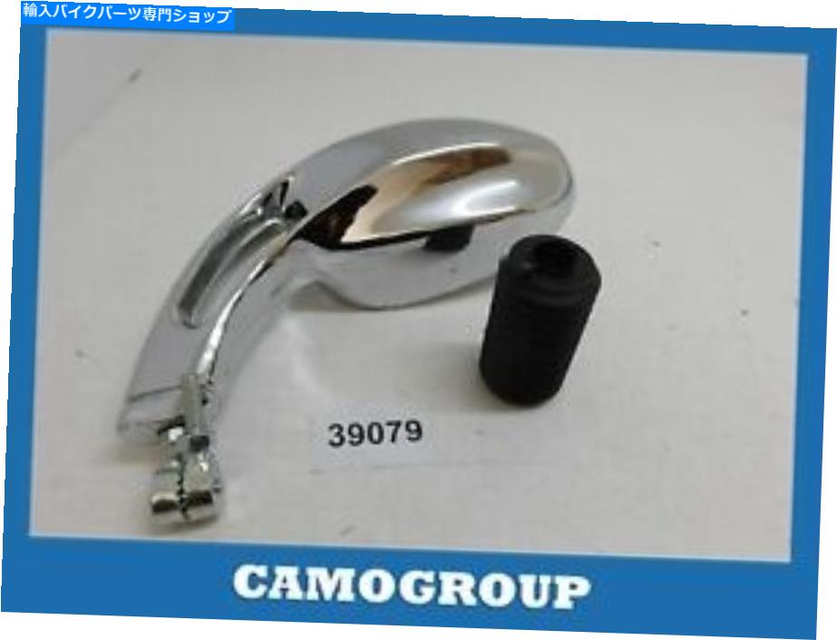 クロームパーツ Aprilia Scarabeoのための左鏡クロムメッキクロムファファファー Left Mirror Chrome-Plated Chrome Faco For APRILIA Scarabeo【並行輸入品】