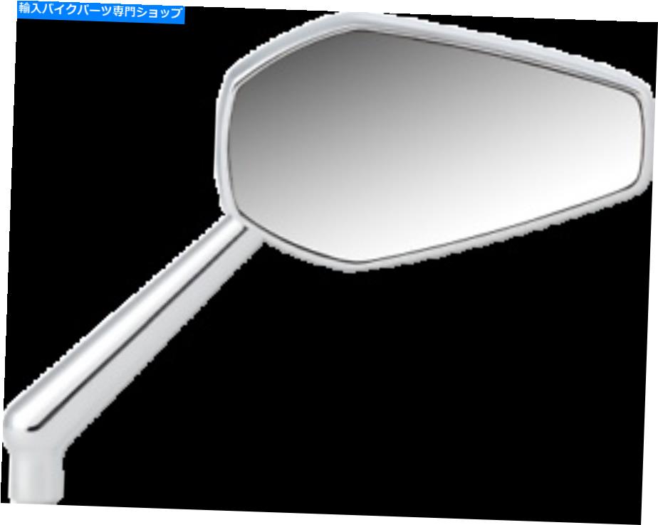 クロームパーツ Arlen Nessミニストッカーミラークロム右13-159 Arlen Ness Mini Stocker Mirrors Chrome Right 13-159【並行輸入品】