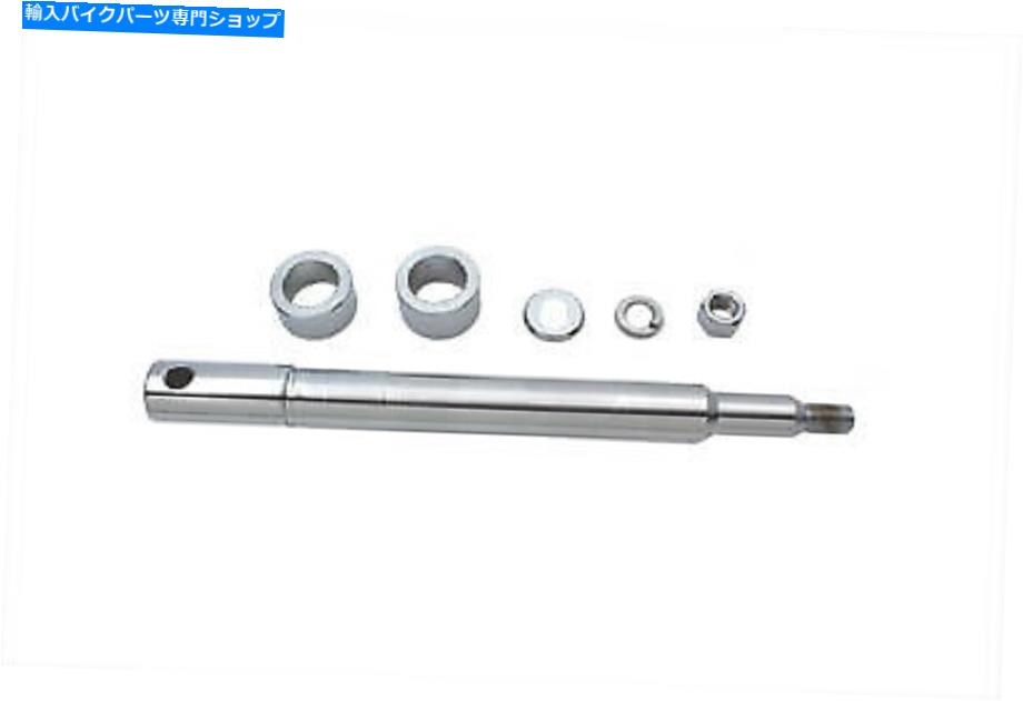 クロームパーツ Chromeフロントアクスルキットはハーレー - ダビッドソンにフィットします Chrome Front Axle Kit fits Harley-Davidson【並行輸入品】