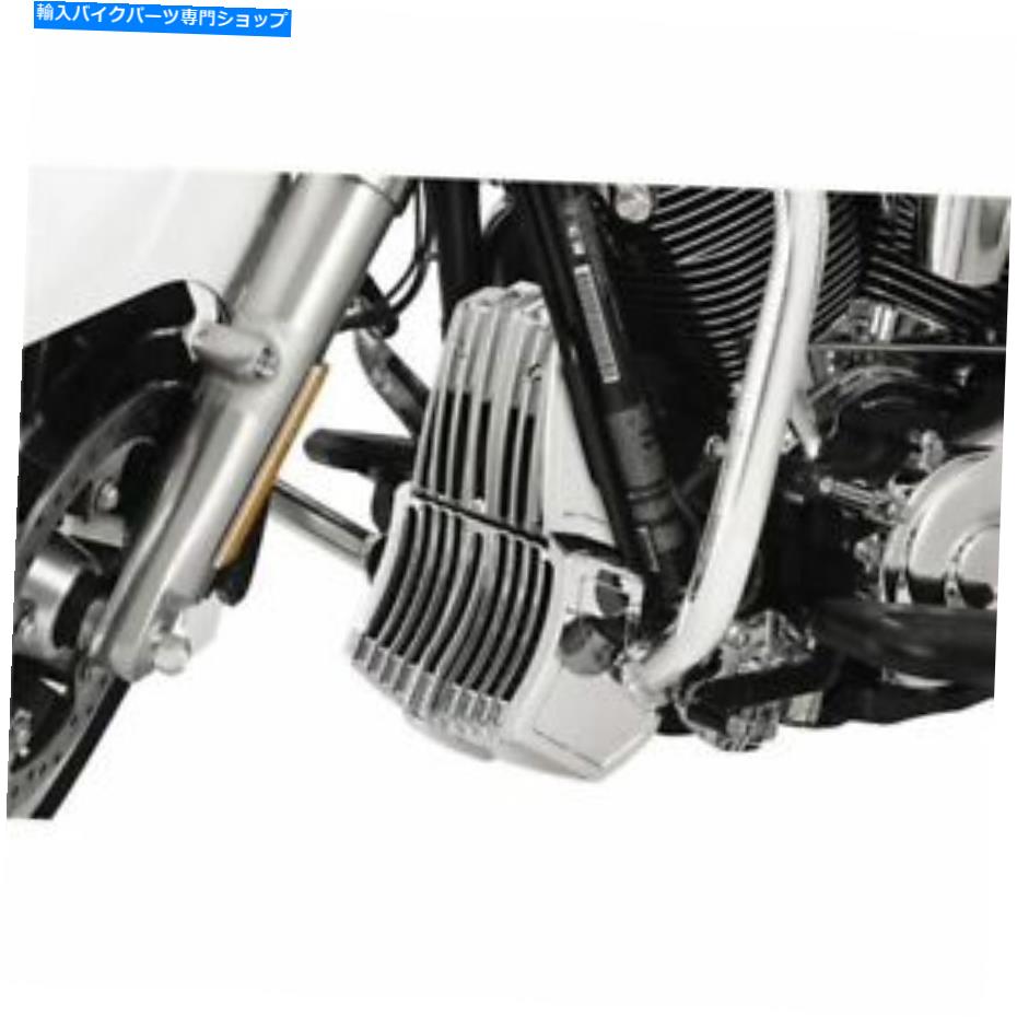 クロームパーツ クライャキン精密オイルクーラーカバー - 6417 Kuryakyn Precision Oil Cooler Cover - 6417【並行輸入品】