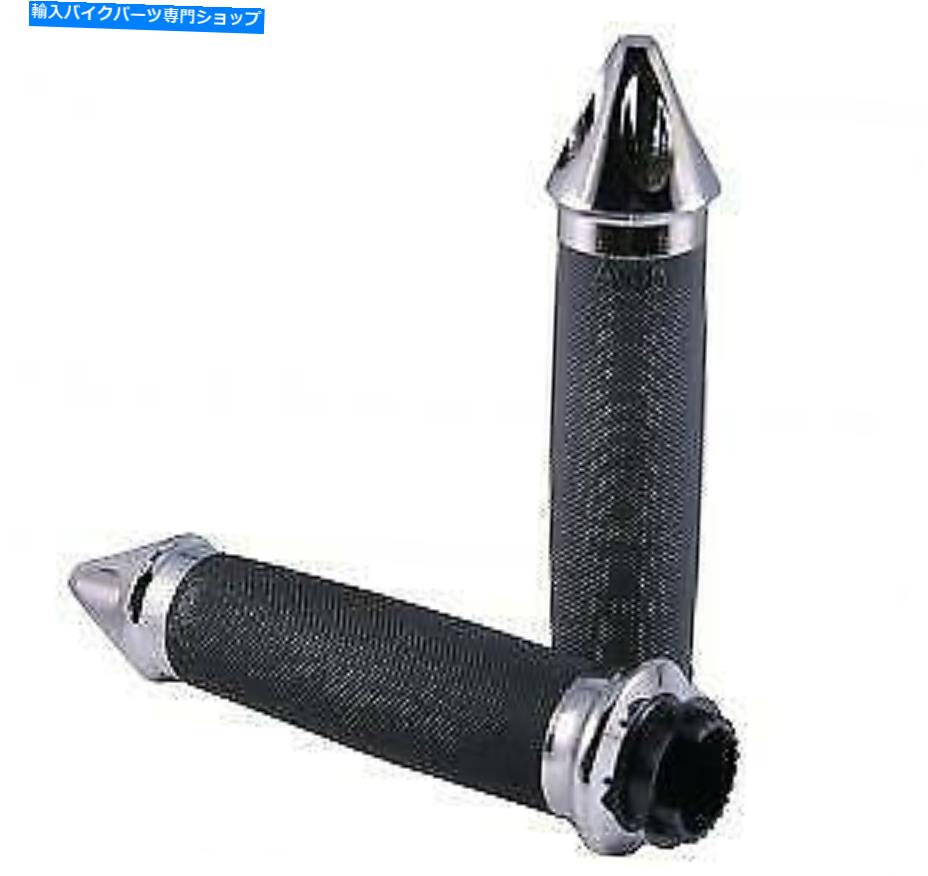 クロームパーツ Avon Contourスパイクグリップクロームヤマハロードスター1600 /ロードスター1700 Avon Contour Spike Grips Chrome Yamaha Road Star 1600/Road Star 1700【並行輸入品】