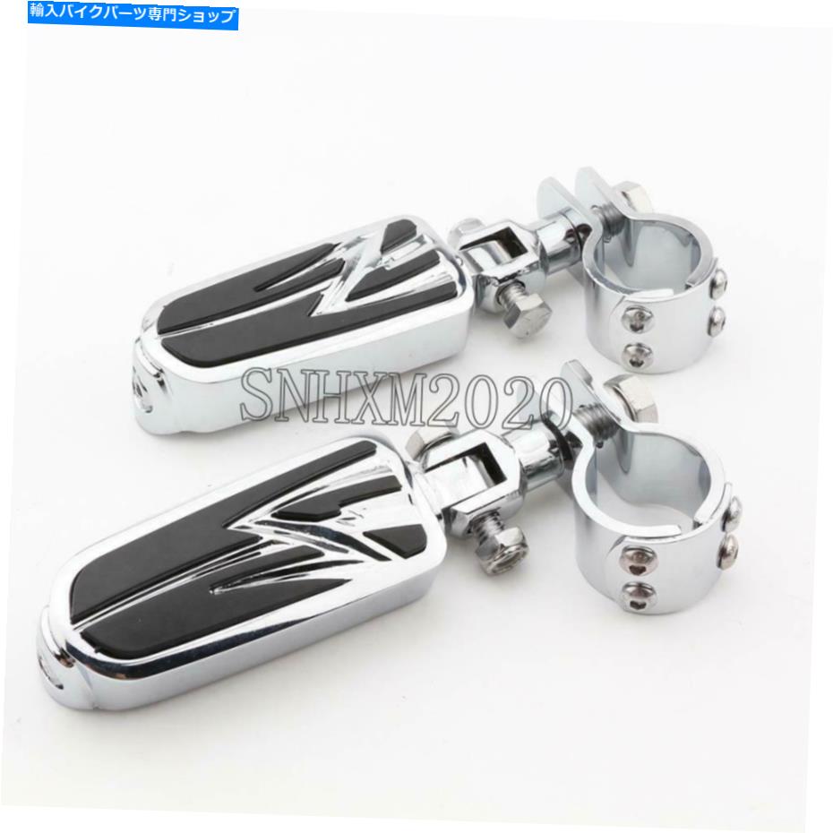 クロームパーツ スズキBoulevard C50 C90 M109R M90 M50のためのオートバイクローム高速道路の足のペグ Motorcycle Chrome Highway Foot Pegs For Suzuki Boulevard C50 C90 M109R M90 M50【並行輸入品】 31,598円