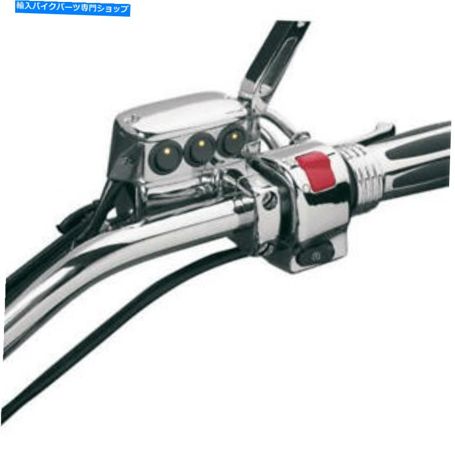 クロームパーツ クロムLEDクラッチマスターシリンダーアクセサリースイッチボックスを表示＃52-605LA Show Chrome LED Clutch Master Cylinder Accessory Switch Box #52-605LA【並行輸入品】 31,598円