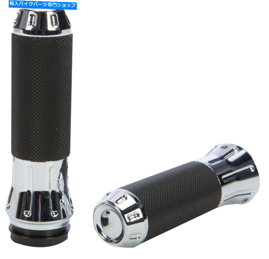 クロームパーツ HardDrive 354120 Venom Grips Raw Cut Chromeケーブル HARDDRIVE 354120 Venom Grips Raw Cut Chrome Cable【並行輸入品】