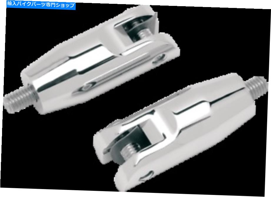 クロームパーツ Accutronix FPMT501-Cリアフットペッグマウントクロム Accutronix FPMT501-C Rear Footpeg Mounts Chrome【並行輸入品】