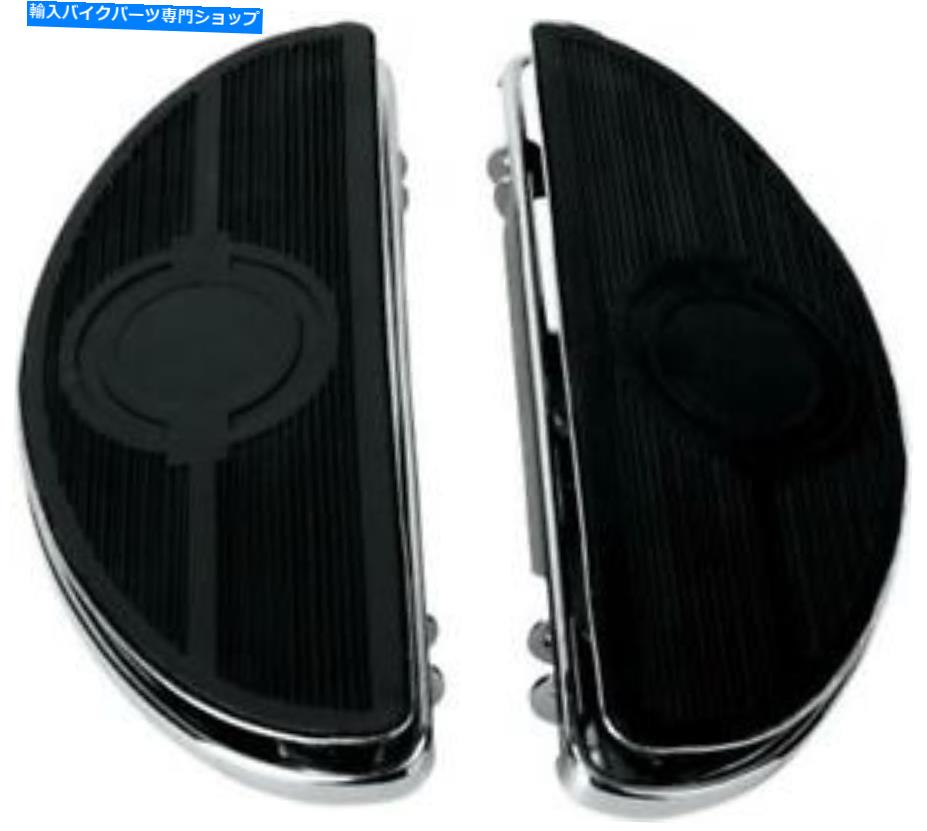 【楽天市場】クロームパーツ 振動防振クロームハーレーダビッドソン DS HalfMoon Driver Floorboards With