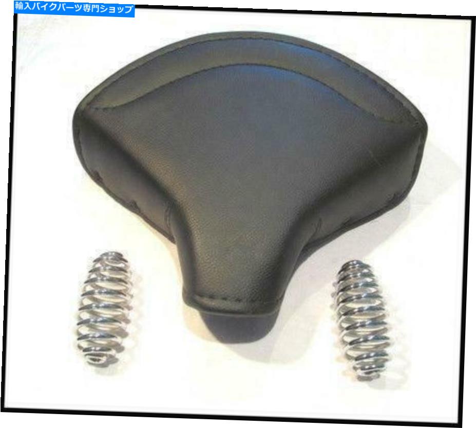 クロームパーツ 新しい大型ライクエットサドルシート+クロームスプリングスBSA TRIUMPH +古典的なオートバイ new Large LYCETTE saddle seat + chrome springs BSA Triumph + classic motorcycles【並行輸入品】