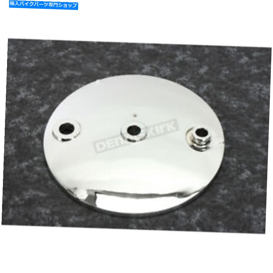 クロームパーツ Vツイン製造クロームリアメカニカルブレーキバッキングプレート - 23-9014 V-Twin Manufacturing Chrome Rear Mechanical Brake Backing Plate - 23-9014【並行輸入品】
