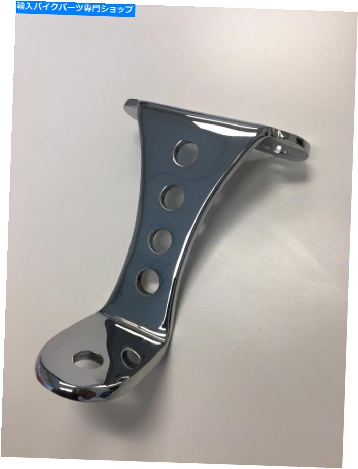 クロームパーツ ノーブラウヘッドライトマウントクロム - ハーレー、勝利、スポーツスターチョッパー No-Brow Headlight Mount CHROME - Harley, Triumph, Sportster Chopper【並行輸入品】