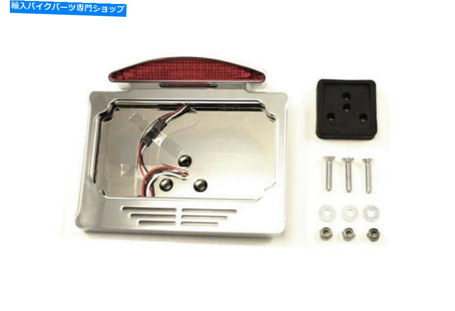 クロームパーツ クロージ・セット・アンプ・エントLEDモールランダスライスタイプ - オリジナルのタイトルを表示する クローム ビレット フェンダー マウント LED テール ランプ スライス タイプ- show original title【並行輸入品】