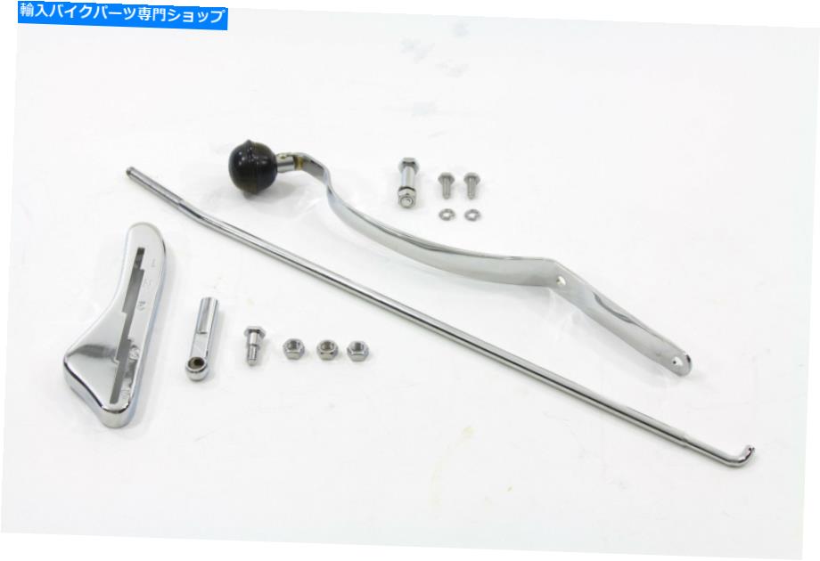 クロームパーツ Chromeハンドシフターレバーパンヘッドツーリング4スピードドレッサーリジッド74 \