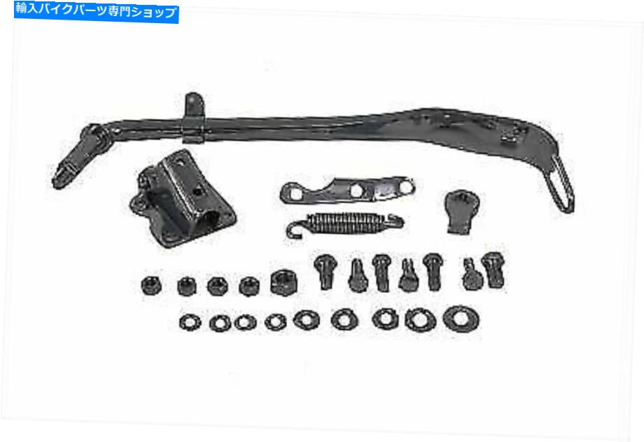 クロームパーツ V-TwinによるハーレーダビッドソンのためのJiffy Kickstandアセンブリクロム Jiffy Kickstand Assembly Chrome for Harley Davidson by V-Twin【並行輸入品】