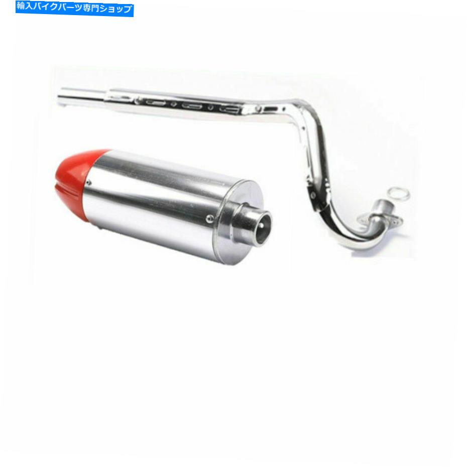 クロームパーツ 28mmフルマイナイト＆クランドCRF50 110cc 125ccドットマイクATVアレロRFZ用 - オリジナルのタイトルを表示 28mm マフラー 排気パイプ ＆ クランプ CRF50 110cc 125cc ダートバイク ATV アポロ RFZ 用- show original title【並行輸入品】