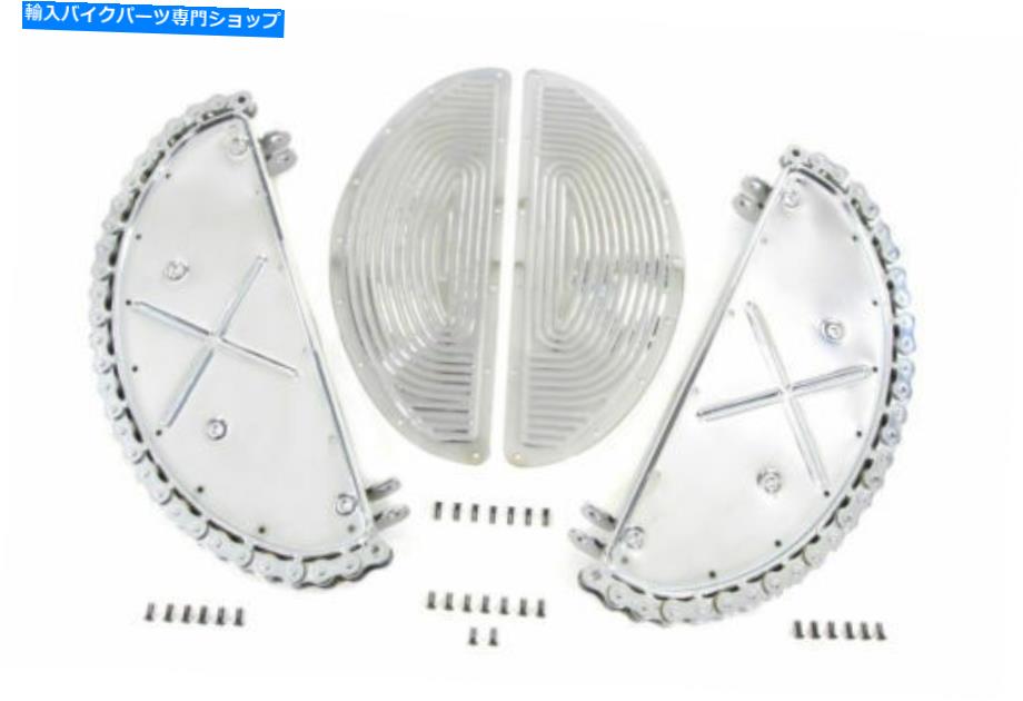 クロームパーツ ノービーゴン用イクゴドライウェアスライドマットメンズスタータイプvビデイン - オリジナルのタイトルを表示する ハーレーダビッドソン用クロームドライバーフットボードキットチェーンスタイル Vツイン- show original title【並行輸入品】
