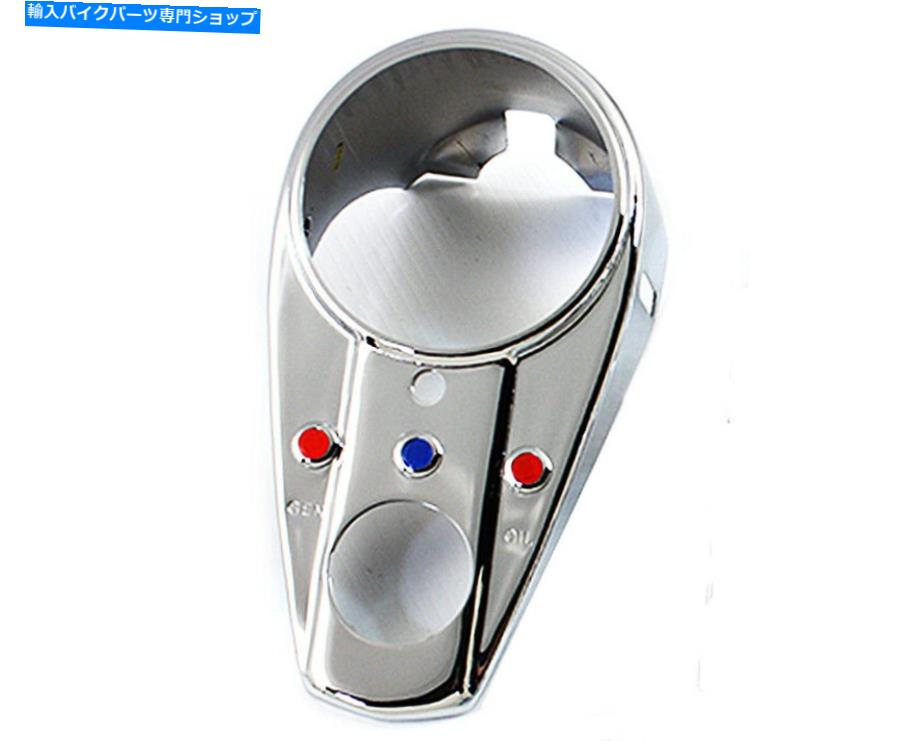 クロームパーツ 1962年のクロームダッシュカバー - 1967年ハーレーパン、シャベル＆サービス Chrome DASH COVER for 1962 - 1967 Harley Pan, Shovel & Servi-Car【並行輸入品】