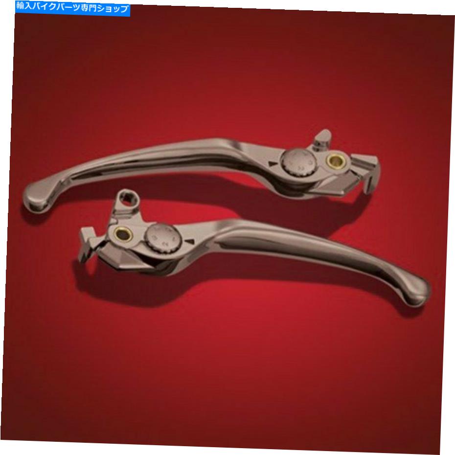 クロームパーツ Honda Goldwing 1800 2001-2017を表示クロームスムースブレードブレーキ＆クラッチレバー For Honda Goldwing 1800 2001-2017 Show Chrome Smooth Blade Brake & Clutch Levers【並行輸入品】