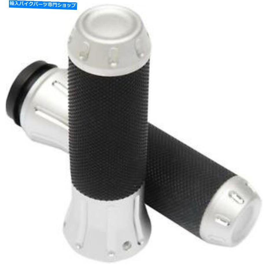 クロームパーツ バイカーの選択クローム撮影ピーングリップTBW 354136コントロールグリップ BIKER'S CHOICE CHROME SHOT-PEEN GRIPS TBW 354136 CONTROL GRIPS【並行輸入品】
