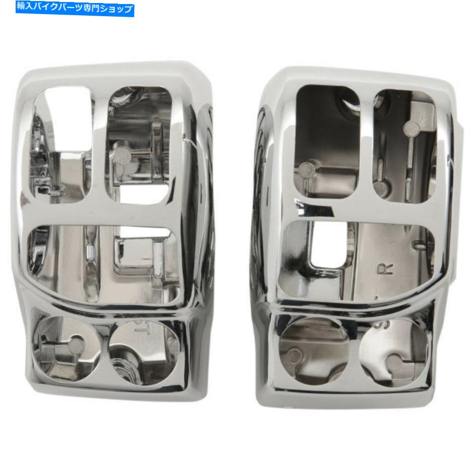 クロームパーツ ドラッグスペシャリークロームスイッチハウジング2014ハーレーエレクトラグライドストリートグライド Drag Specialties Chrome Switch Housing 2014 Harley Electra Glide Street Glide【並行輸入品】