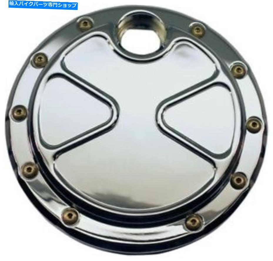 クロームパーツ Carl Brouhard Bomberシリーズ燃料ドアクローム＃BS-FD-Cハーレーダビッドソン Carl Brouhard Bomber Series Fuel Door Chrome #BS-FD-C Harley Davidson【並行輸入品】