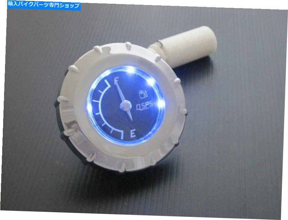クロームパーツ LEDの燃料計を持つ40 mmガスキャップ 40 mm Gas Cap With LED Fuel Gauge【並行輸入品】