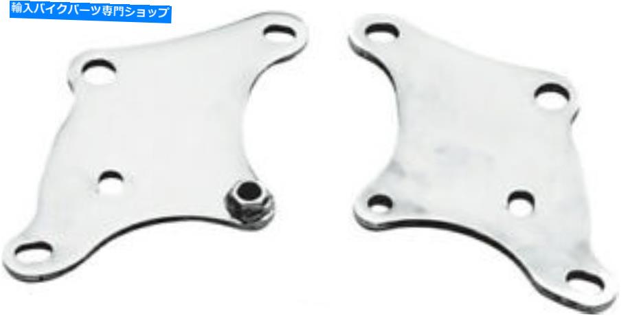 クロームパーツ Pawhco 741SpフロントローリークロームXLモーターマウント Paughco 741SP Front Lower Chrome XL Motor Mounts【並行輸入品】
