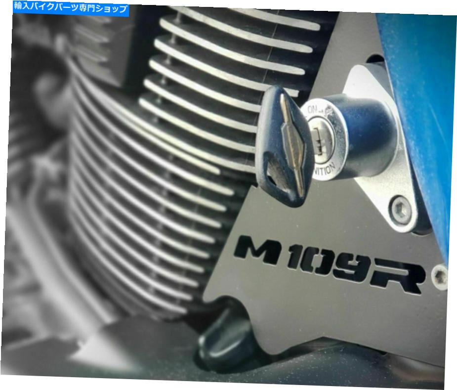 クロームパーツ エンジンサイドカバーフレームフィラーKeyhole Suzuki Boulevard M109R VZR1800 M1800 Engine side covers frame fillers keyhole Suzuki BOULEVARD M109R VZR1800 M1800【並行輸入品】