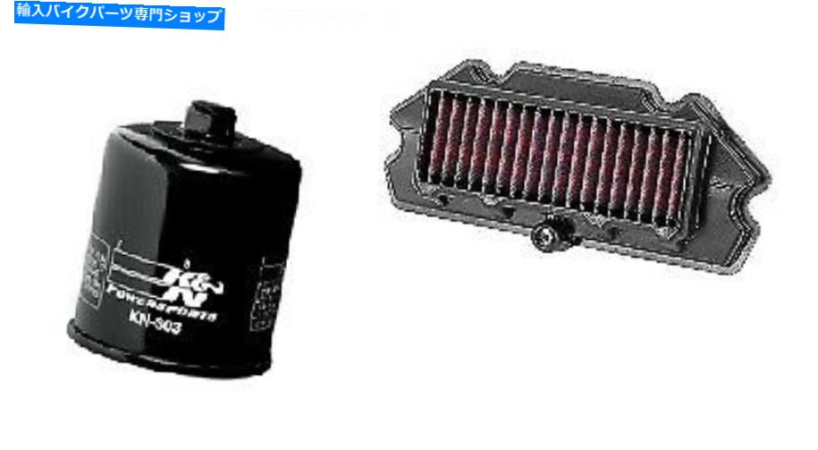 クロームパーツ K＆N（KA-6512 + KN-303）カートサイズアーターター+セイルオルタクロ撮影 - オリジナルのタイトルを表示する K&N (KA-6512 + KN-303) オートバイエアフィルター + オイルフィルター クロームコンボ- show original title【並行輸入品】