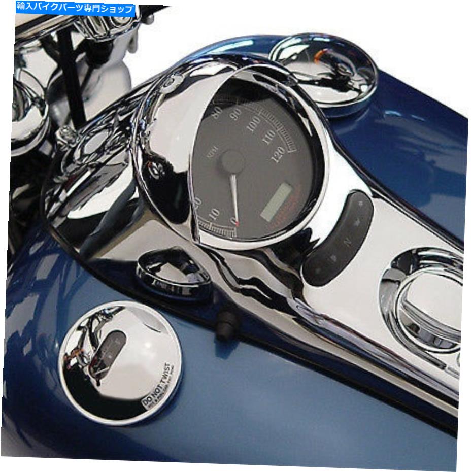 クロームパーツ ナショナルサイクルスピードメーターカウル（Chrome）部品番号N7840 NEW NATIONAL CYCLE SPEEDOMETER COWL (CHROME) PART# N7840 NEW【並行輸入品】