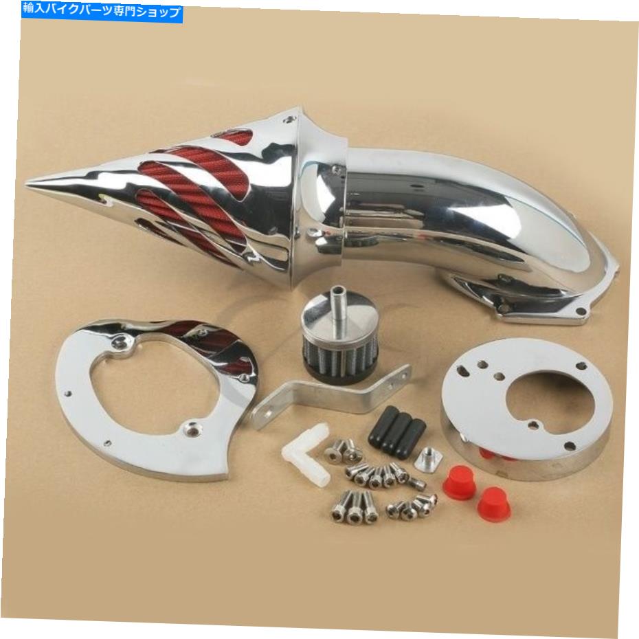 クロームパーツ Honda VTX 1300 VTX1300 1986-2012のためのモータースパイクエアクリーナリー摂取フィルターフィット Motor Spike Air Cleaner Intake Filter Fit For Honda VTX 1300 VTX1300 1986-2012【並行輸入品】 32,476円