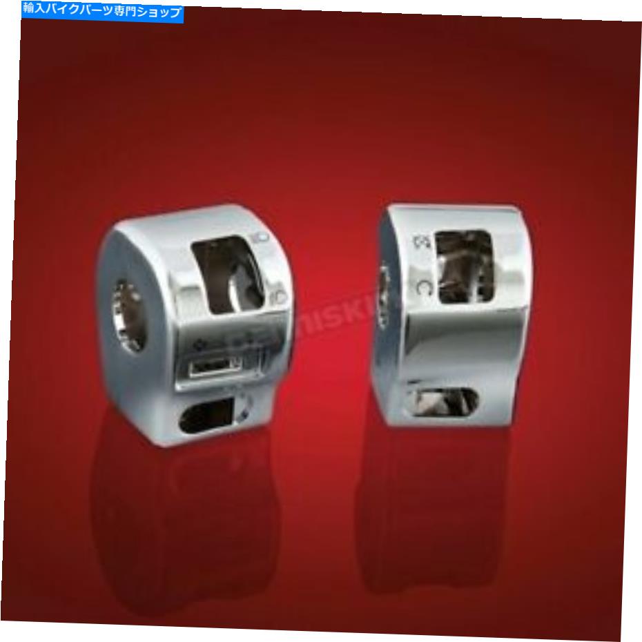 クロームパーツ クロムアクセサリークロームスイッチボックスを表示 - 63-136 Show Chrome Accessories Chrome Switch Boxes - 63-136【並行輸入品】