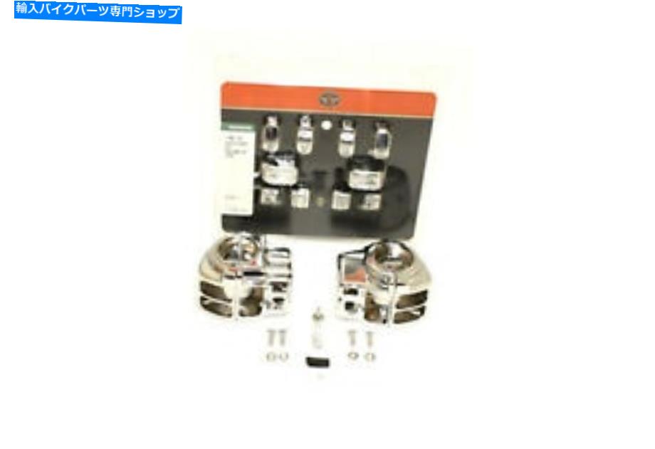 クロームパーツ Harley Touring Bagger用クロームハンドルバーコントロールスイッチハウジングキット Chrome Handlebar Control Switch Housing Kit for Harley Touring Bagger【並行輸入品】
