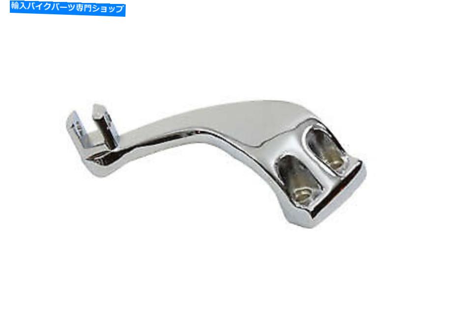 クロームパーツ クロム左サイドフットペッグマウントブラケットフィットハーレーダビッドソン Chrome Left Side Footpeg Mount Bracket fits Harley-Davidson【並行輸入品】