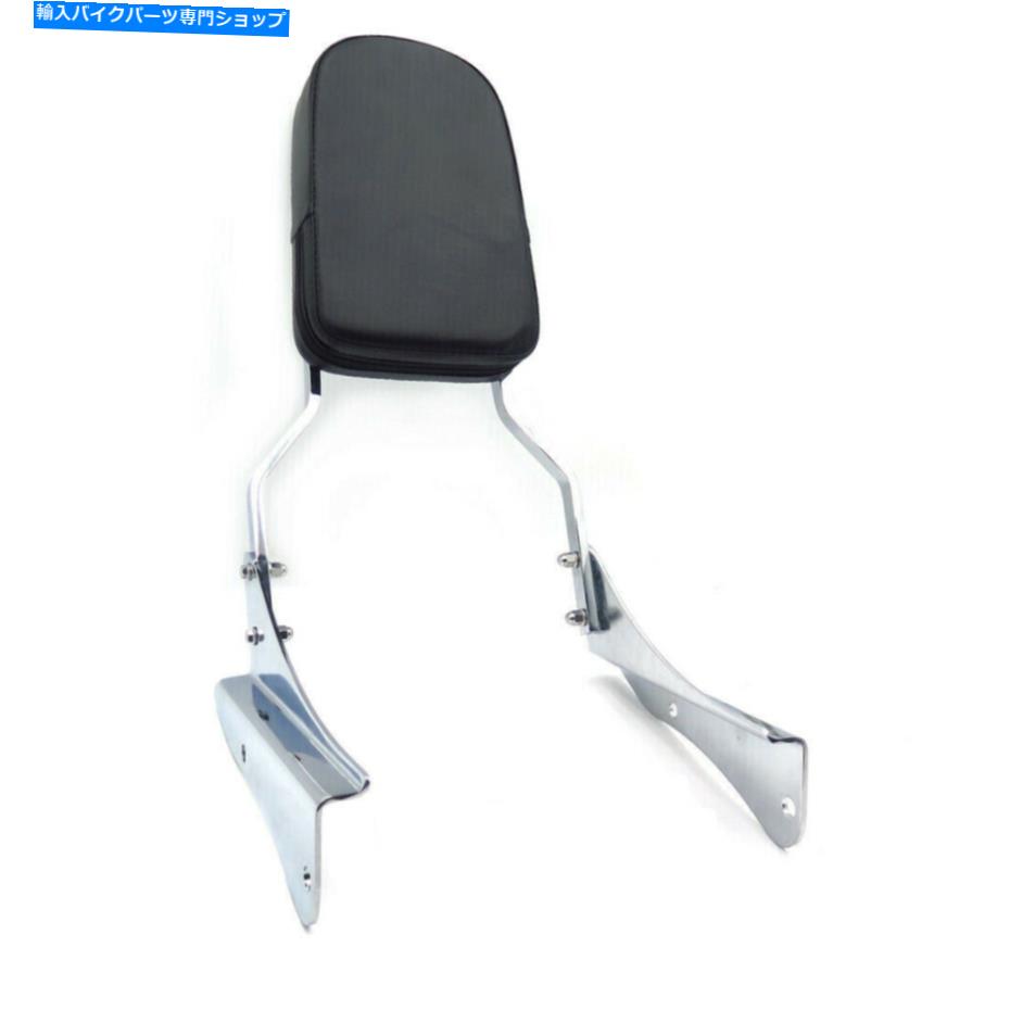 クロームパーツ ホンダシャドウスピリット750 VT750 2001-2008のための革パッドと背もたれの小屋 Backrest Sissy Bar With Leather Pad For HONDA Shadow Spirit 750 VT750 2001-2008【並行輸入品】