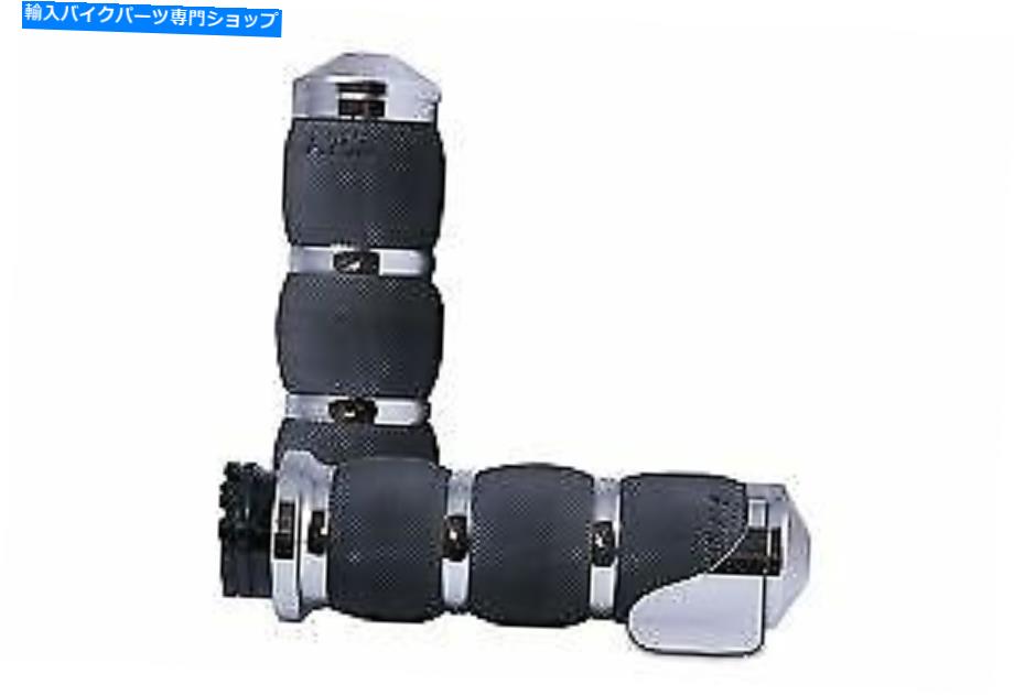 クロームパーツ エイボングリップベルベットエアクッションクロームグリップw /スロットルアシストハーレーTBW Avon Grips Velvet Air Cushion Chrome Grips w/ Throttle Assist Harley TBW【並行輸入品】