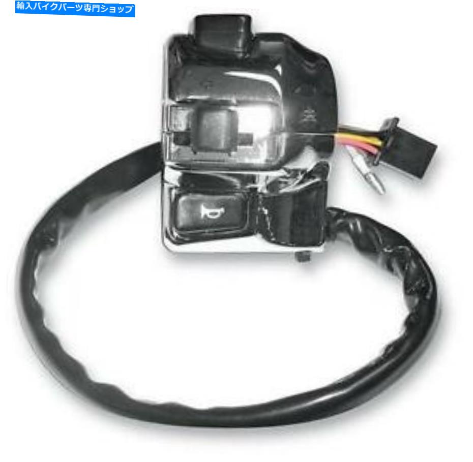 クロームパーツ K＆Sユニバーサルターン信号スイッチ、クロム K&S Universal Turn Signal Switch, Chrome【並行輸入品】