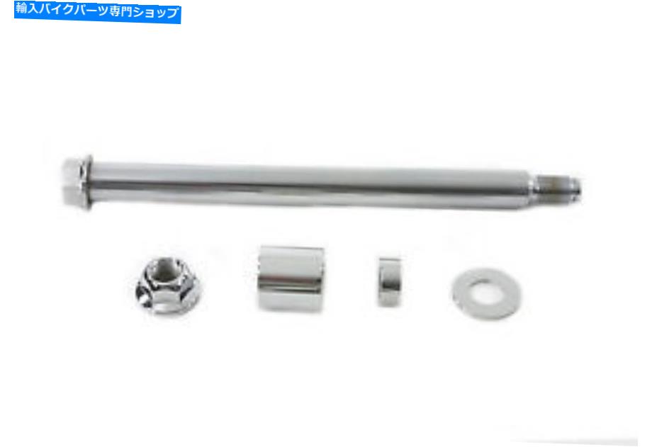 クロームパーツ V-Twin 44-0125 - クロムリアアクスルキット V-Twin 44-0125 - Chrome Rear Axle Kit【並行輸入品】