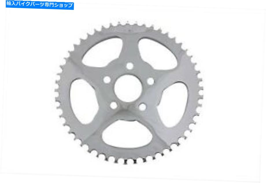 クロームパーツ 後部スプロケットフラットクローム51 v-Twinによるハーレーダビッドソン Rear Sprocket Flat Chrome 51 Tooth for Harley Davidson by V-Twin【並行輸入品】