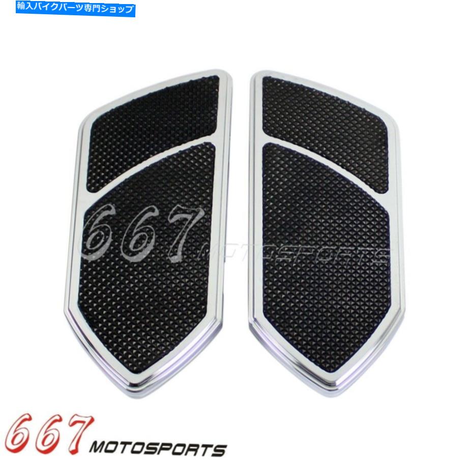 クロームパーツ オートバイ後部床板フットペグ用ハーレーツーリングエレクトラグライドロードキング Motorcycle Rear Floorboards Foot Peg For Harley Touring Electra Glide Road King【並行輸入品】 32,476円