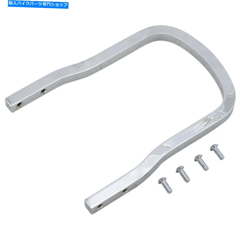 クロームパーツ クライャキンプラグネス劇ユニバーサルシスバー（Chrome）8980 Kuryakyn Plug-N-Play Universal Sissy Bar (Chrome) 8980【並行輸入品】