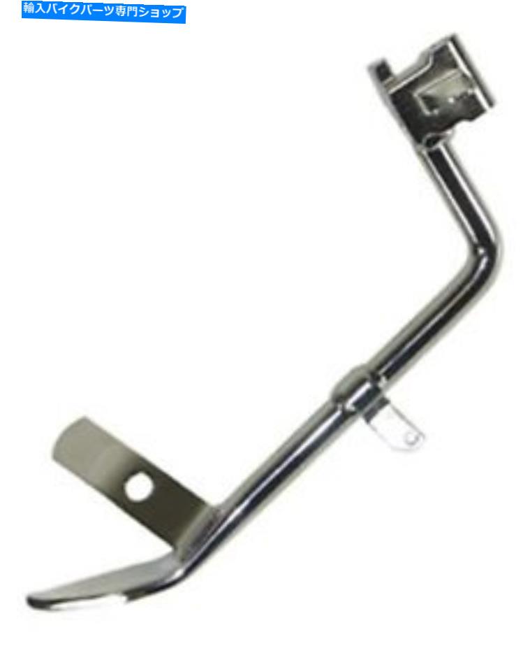 クロームパーツ クロームサイドジッフィキックスタンド07-17ハーレーソフト50087-07A 23001 Chrome Side Jiffy Kick Stand For 07-17 Harley Softail 50087-07A 23001【並行輸入品】