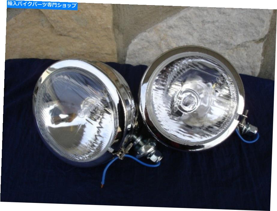 クロームパーツ Harley Heritage Fatboy Deluxe Road King.のスポットライト SPOTLIGHTS PARTS FOR HARLEY HERITAGE FATBOY DELUXE ROAD KING【並行輸入品】