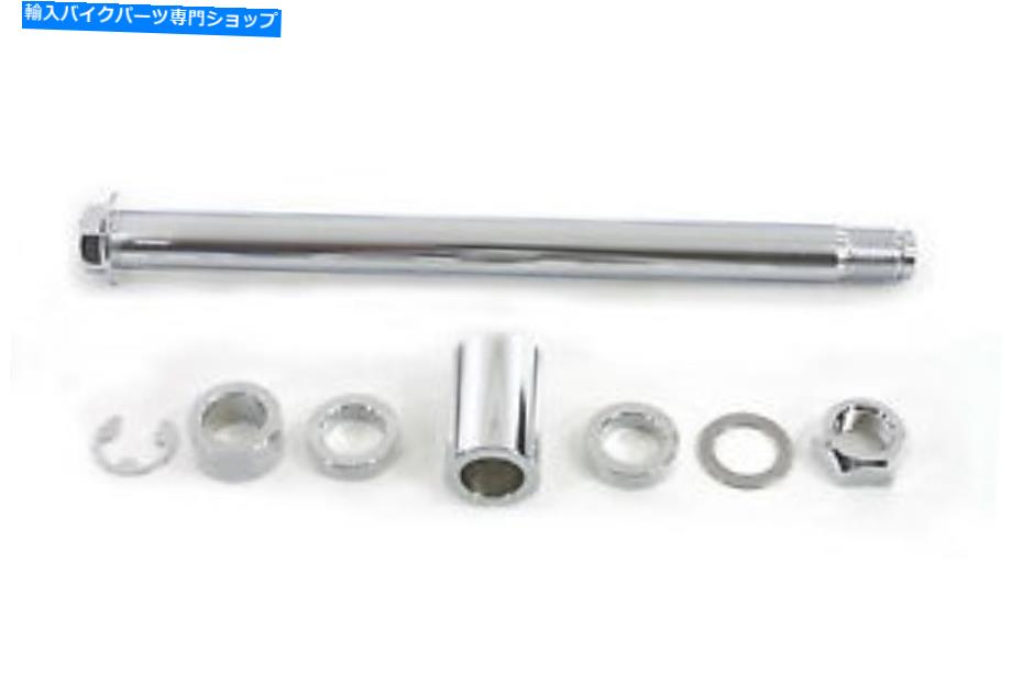 クロームパーツ V-Twin 44-0893 - Chromeリアアクスルキット V-Twin 44-0893 - Chrome Rear Axle Kit【並行輸入品】