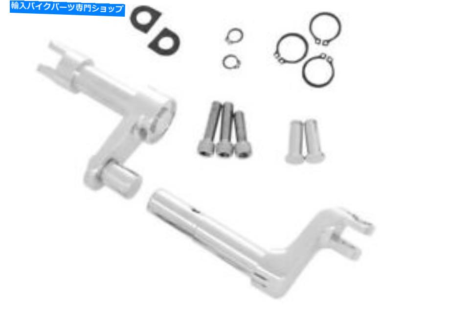 クロームパーツ V-Twin 27-0999 - Footpeg拡張Set Chrome V-Twin 27-0999 - Footpeg Extension Set Chrome【並行輸入品】