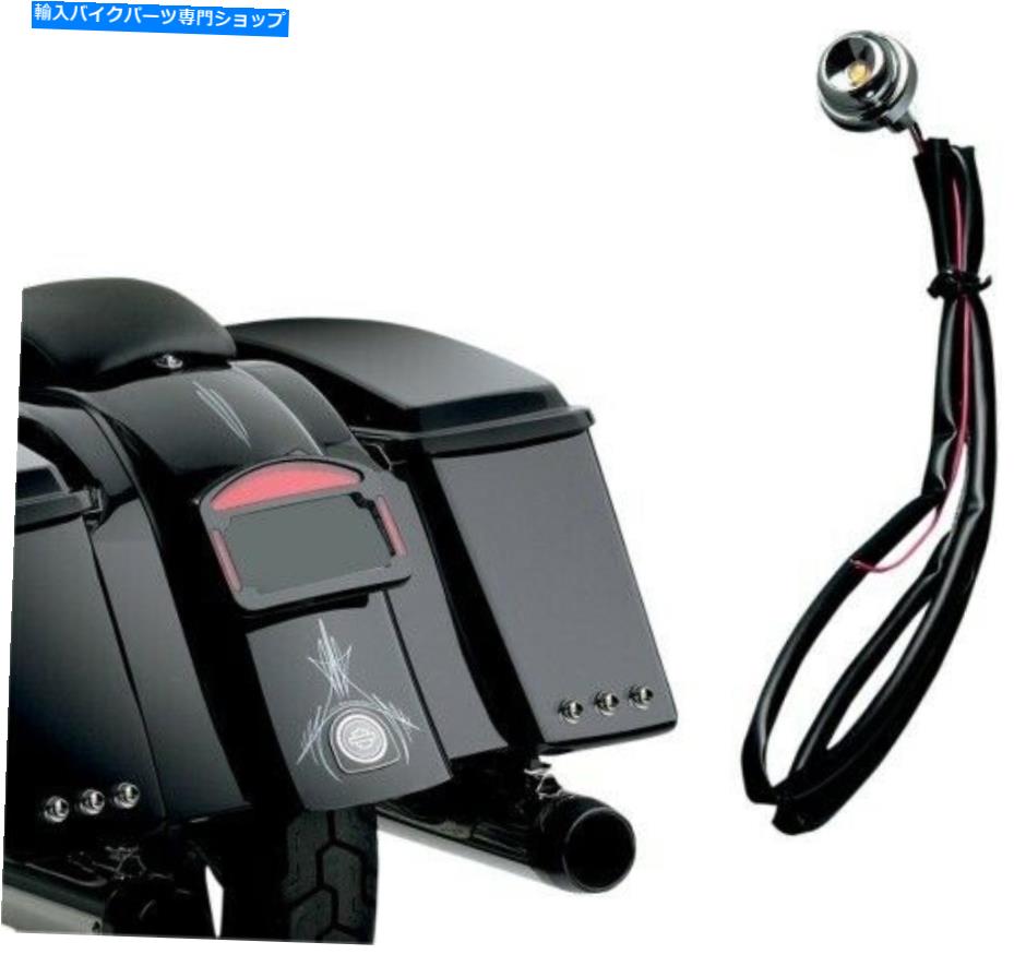 クロームパーツ ゆっくりLED↓バイクルコンクロードルライトカートデートリリーマイク - オリジナルのタイトルを表示 赤いLED付きサイクルビジョンクロームルシファーライト オートバイストリートバイク- show original title【並行輸入品】