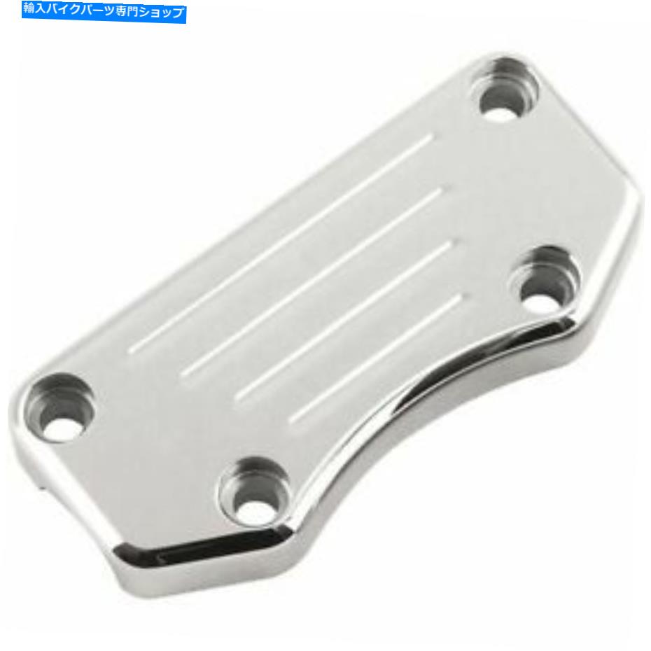 クロームパーツ クロムワイルド1ボールミル粉砕ハンドルバークランプ Chrome Wild 1 Ball Milled Handlebar Clamp【並行輸入品】