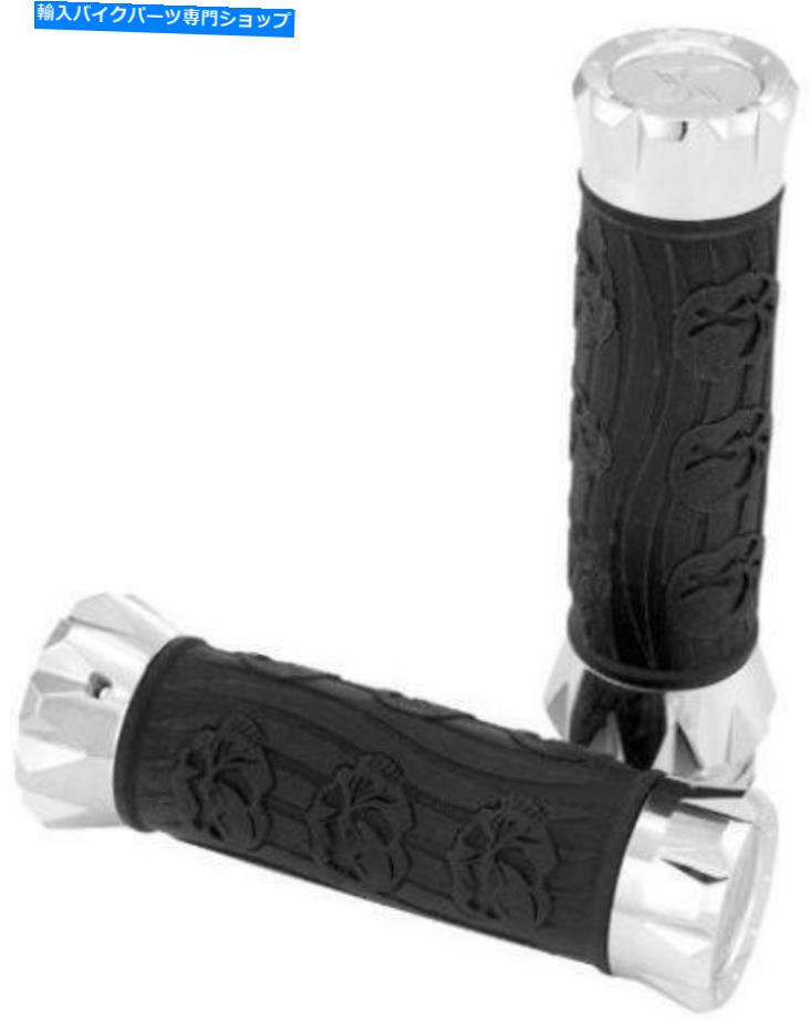 クロームパーツ Xtreme Machine 08-17ワイヤークロームw / rubber V-Cut 0063-2046-CHによるHDスロットル Xtreme Machine 08-17 HD Throttle By Wire Chrome w/Rubber V-Cut 0063-2046-CH【並行輸入品】