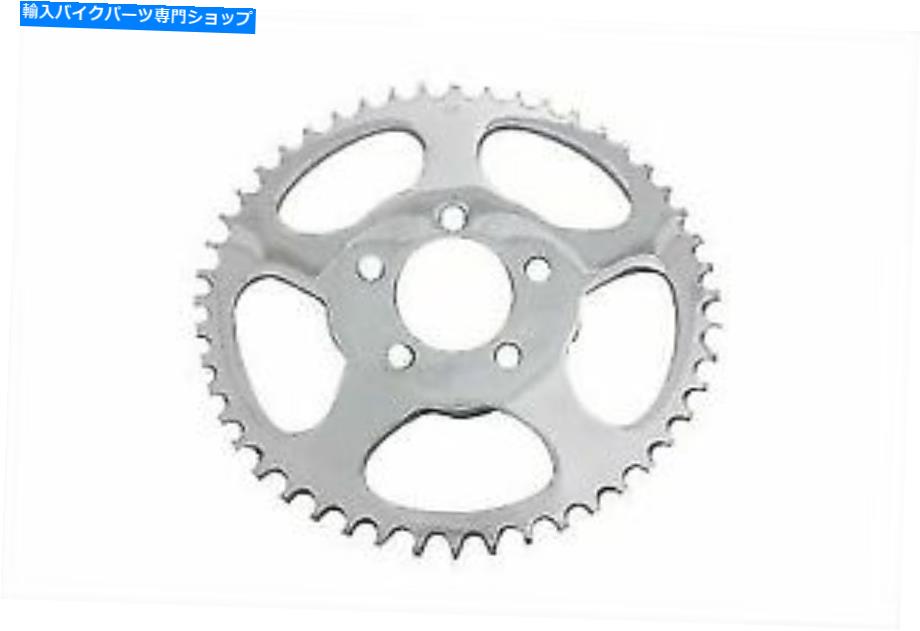 クロームパーツ v-twinによるハーレーダビッドソンのための後部スプロケットクローム48歯 Rear Sprocket Chrome 48 Tooth for Harley Davidson by V-Twin【並行輸入品】