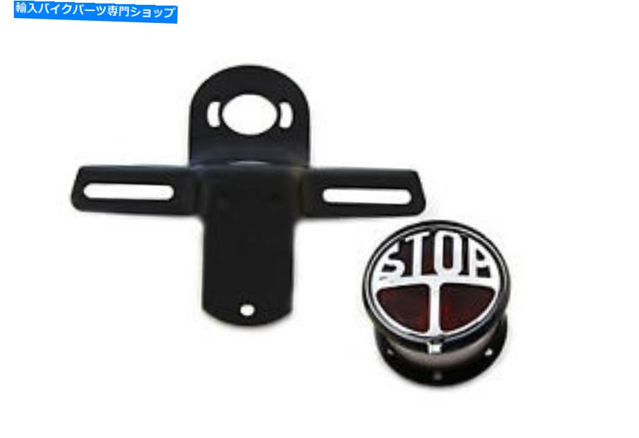 クロームパーツ V-Twin 33-1950 - クロムテールランプキットラウンドスタイル V-Twin 33-1950 - Chrome Tail Lamp Kit Round Style【並行輸入品】